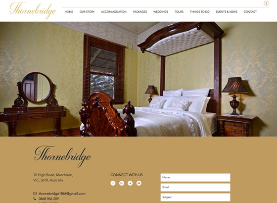 Thornebridge website screenshot